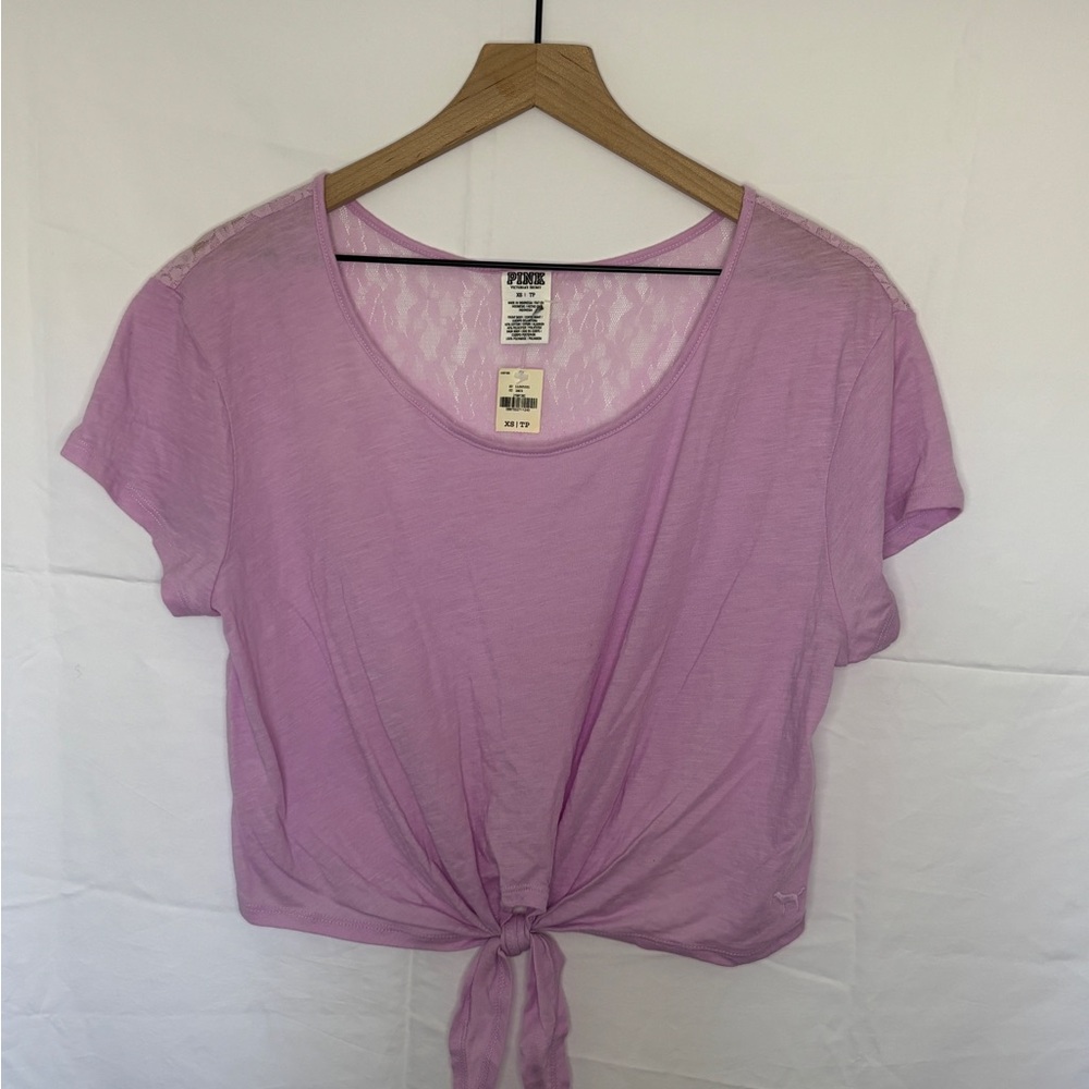 NWT Victoria’s Secret PINK pinkish Purple Women's Top XS